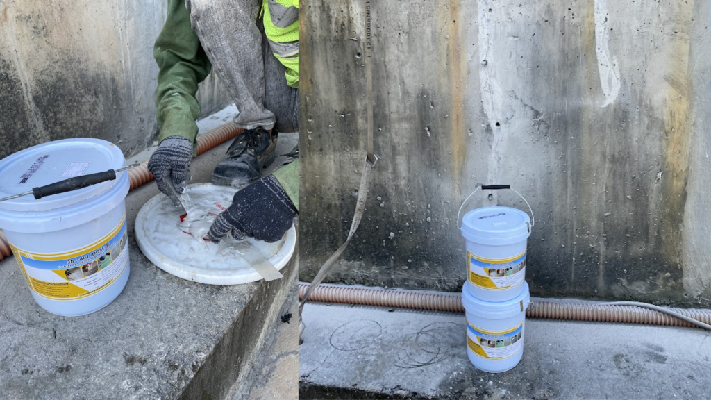hướng dẫn trộn keo trám nứt epoxy