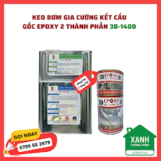 KEO EPOXY 3B 1400 - Bơm Gia Cố Vết Nứt