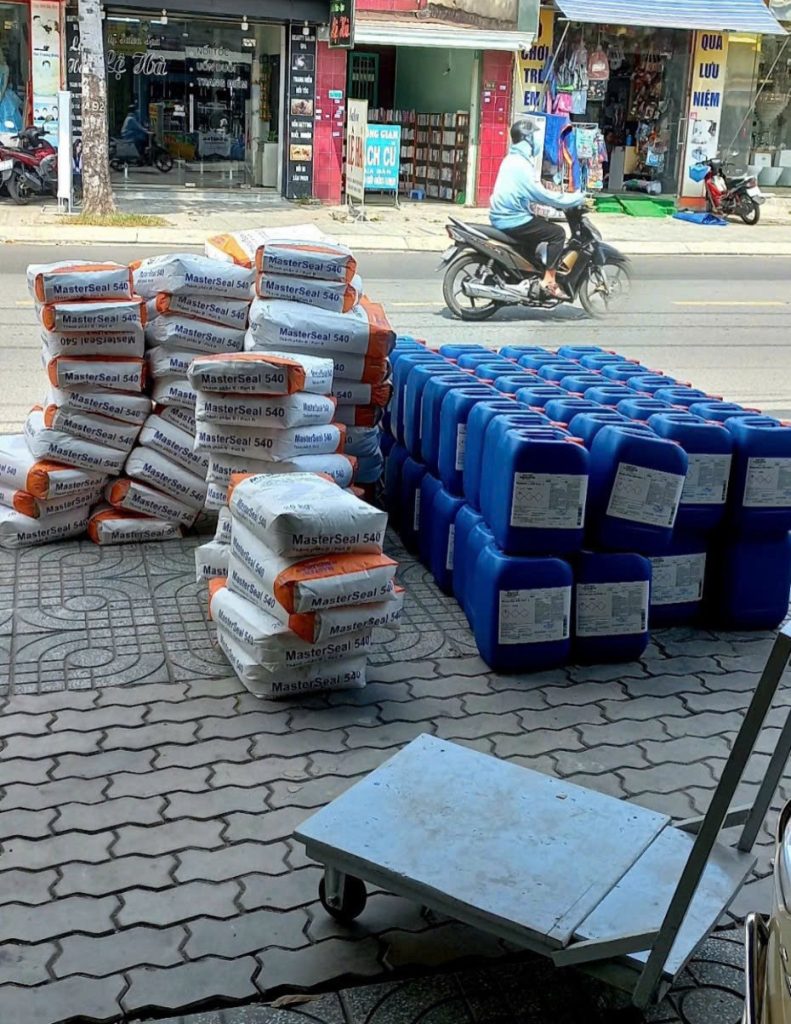 masterseal 540 tại đại lý Chống thấm xanh