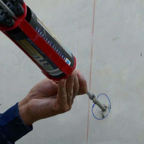 thi công keo bossong dễ dàng