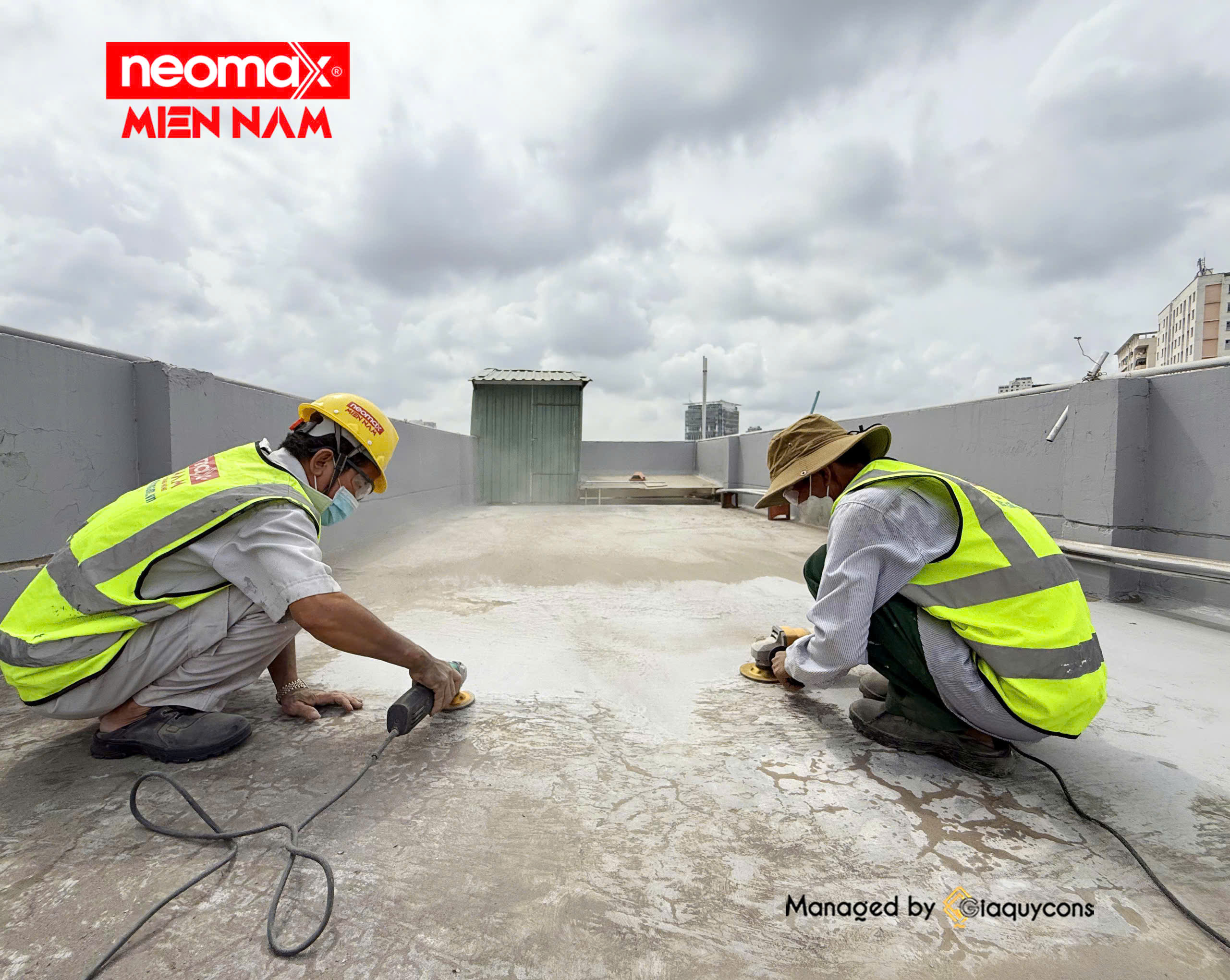 HƯỚNG DẪN THI CÔNG CHỐNG THẤM NEOMAX 390