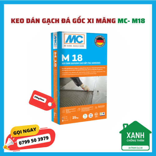 KEO DÁN GẠCH ĐÁ GỐC XI MĂNG MC- M18