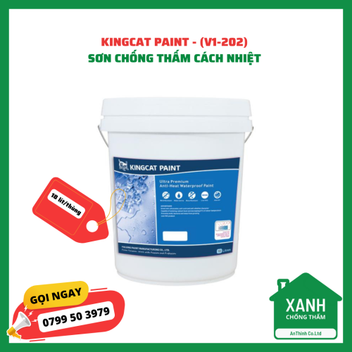 KINGCAT PAINT - (V1-202) Sơn chống thấm cách nhiệt