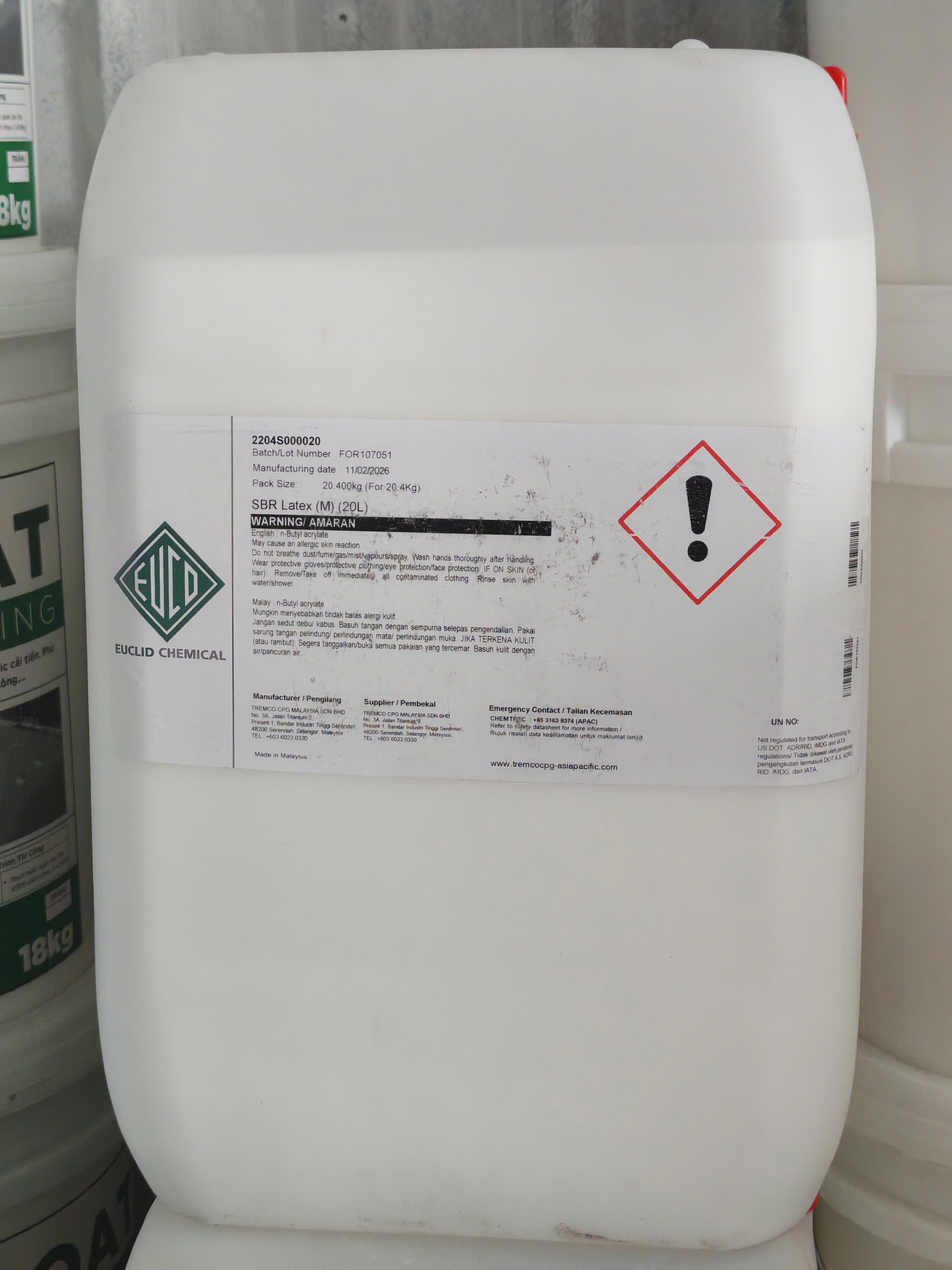 sbr latex việt nam
