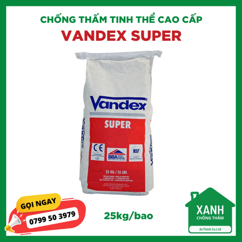 VANDEX SUPER - CHỐNG THẤM TINH THỂ [CHÍNH HÃNG]