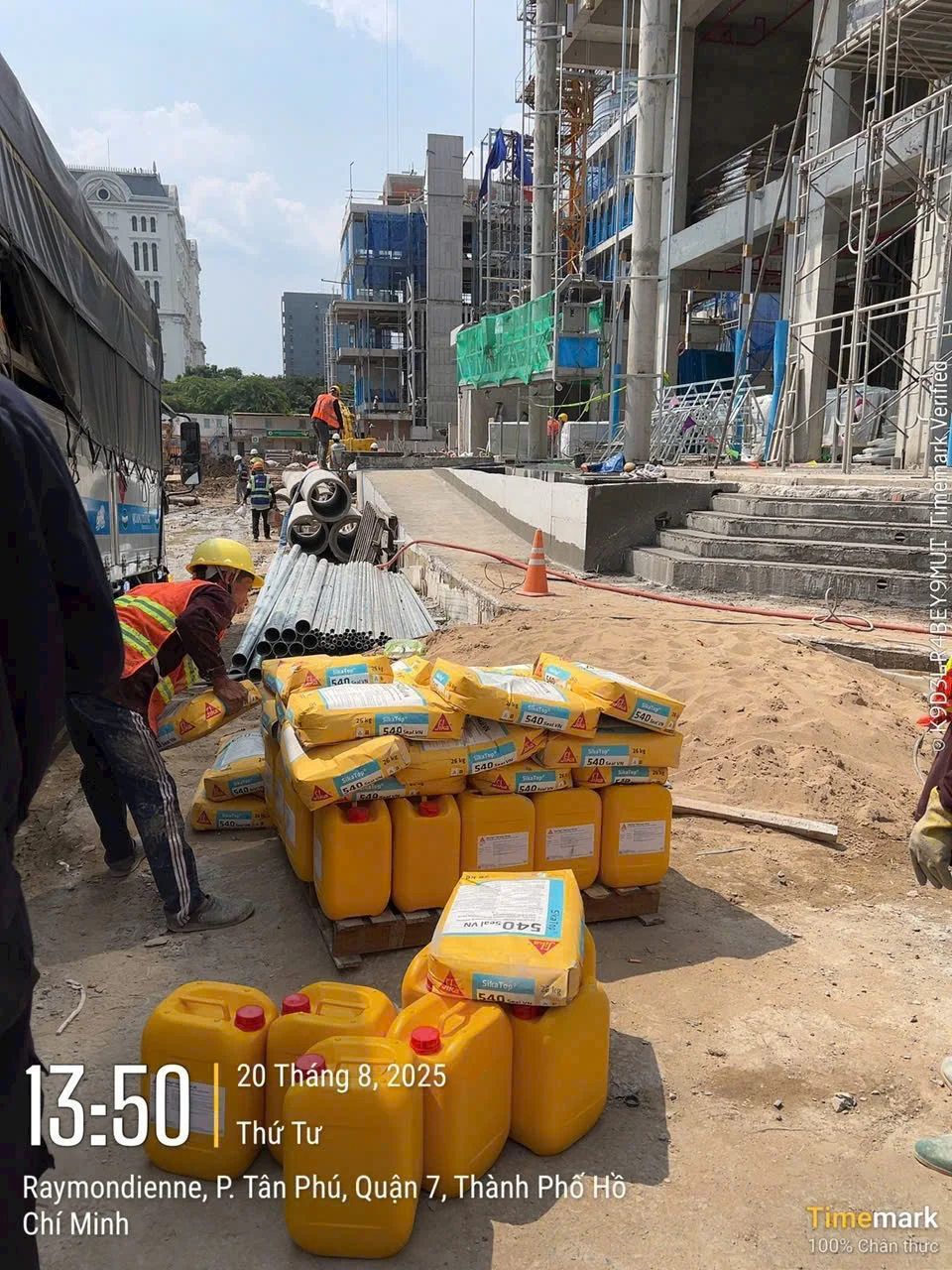 CÔNG TRÌNH CHỐNG THẤM SIKATOP SEAL 540