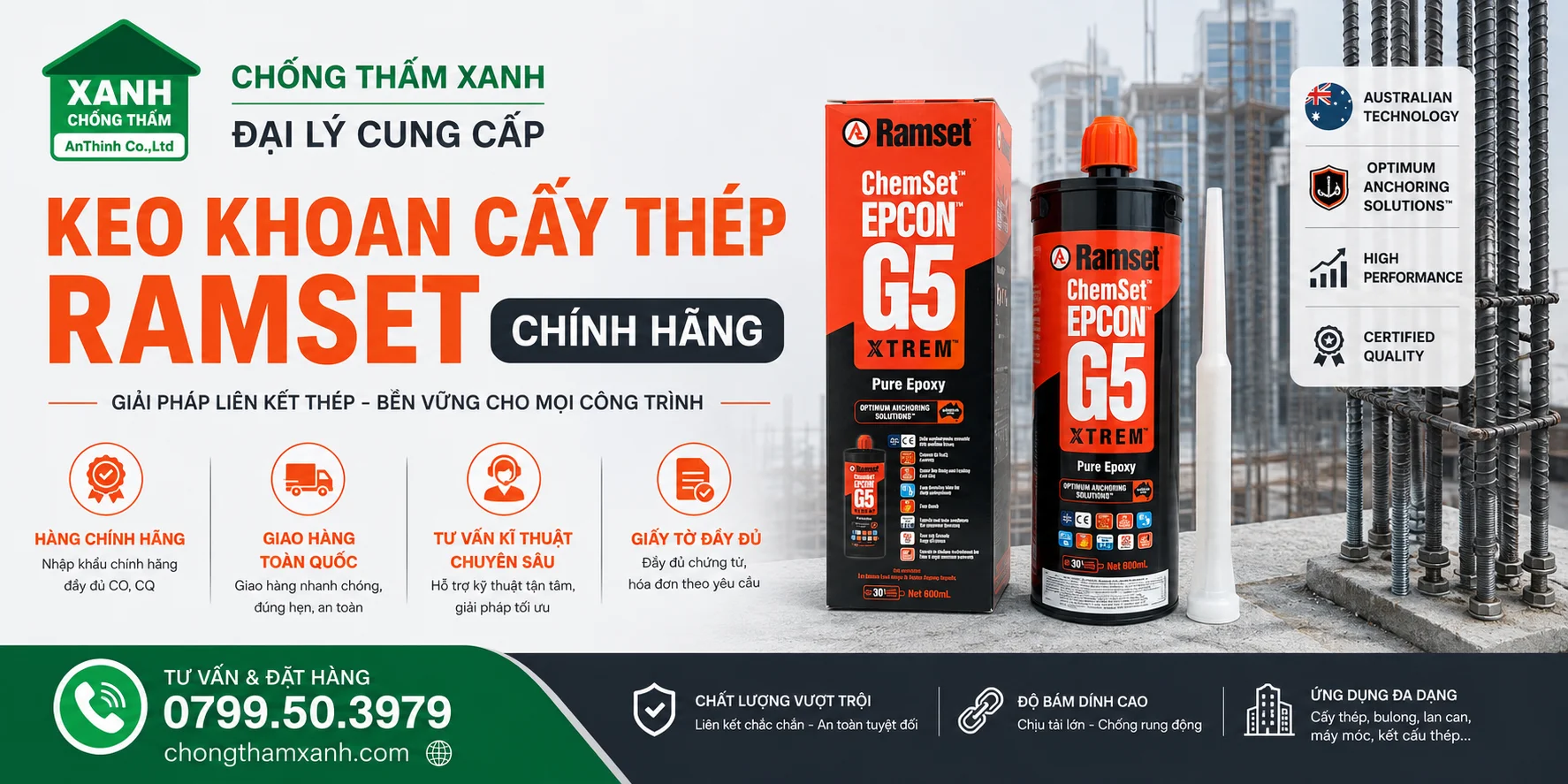 KEO RAMSET G5 CHÍNH HÃNG