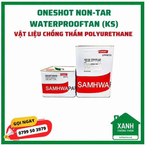 ONESHOT NON-TAR WATERPROOFTAN (KS) - vật liệu chống thấm Polyurethane
