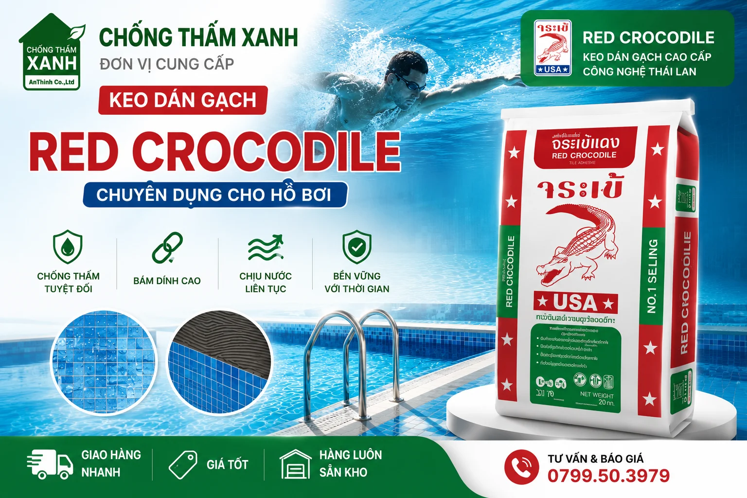 keo dán gạch red crocodile hồ chí minh
