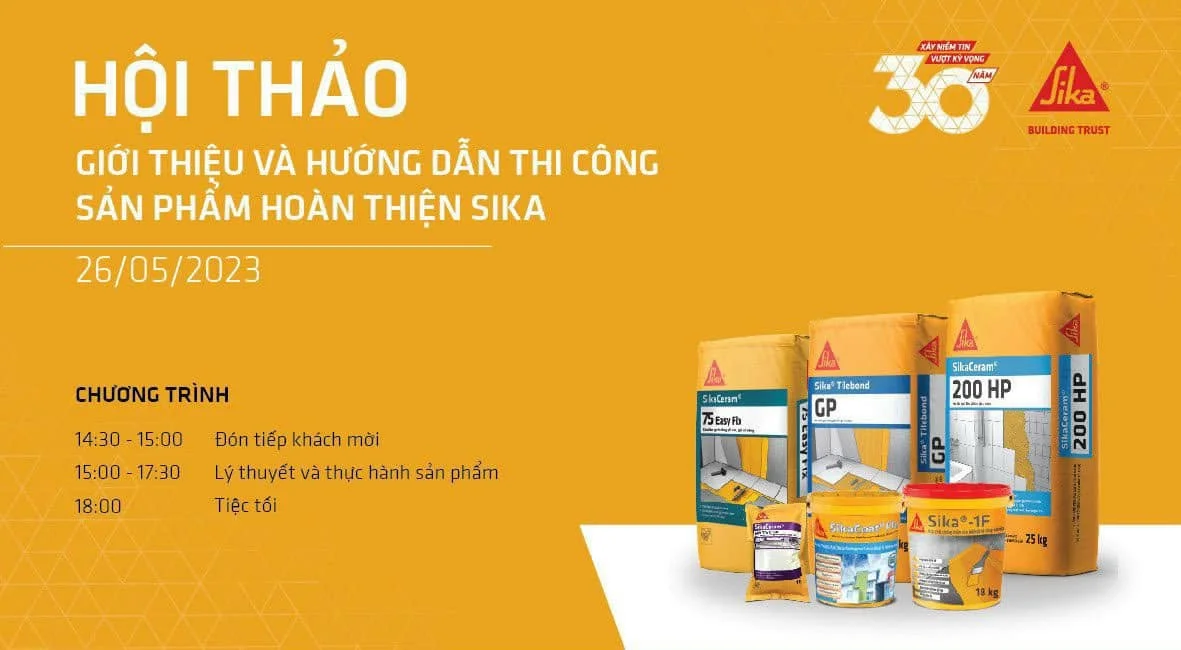 KEO DÁN GẠCH SIKA HỒ CHÍ MINH