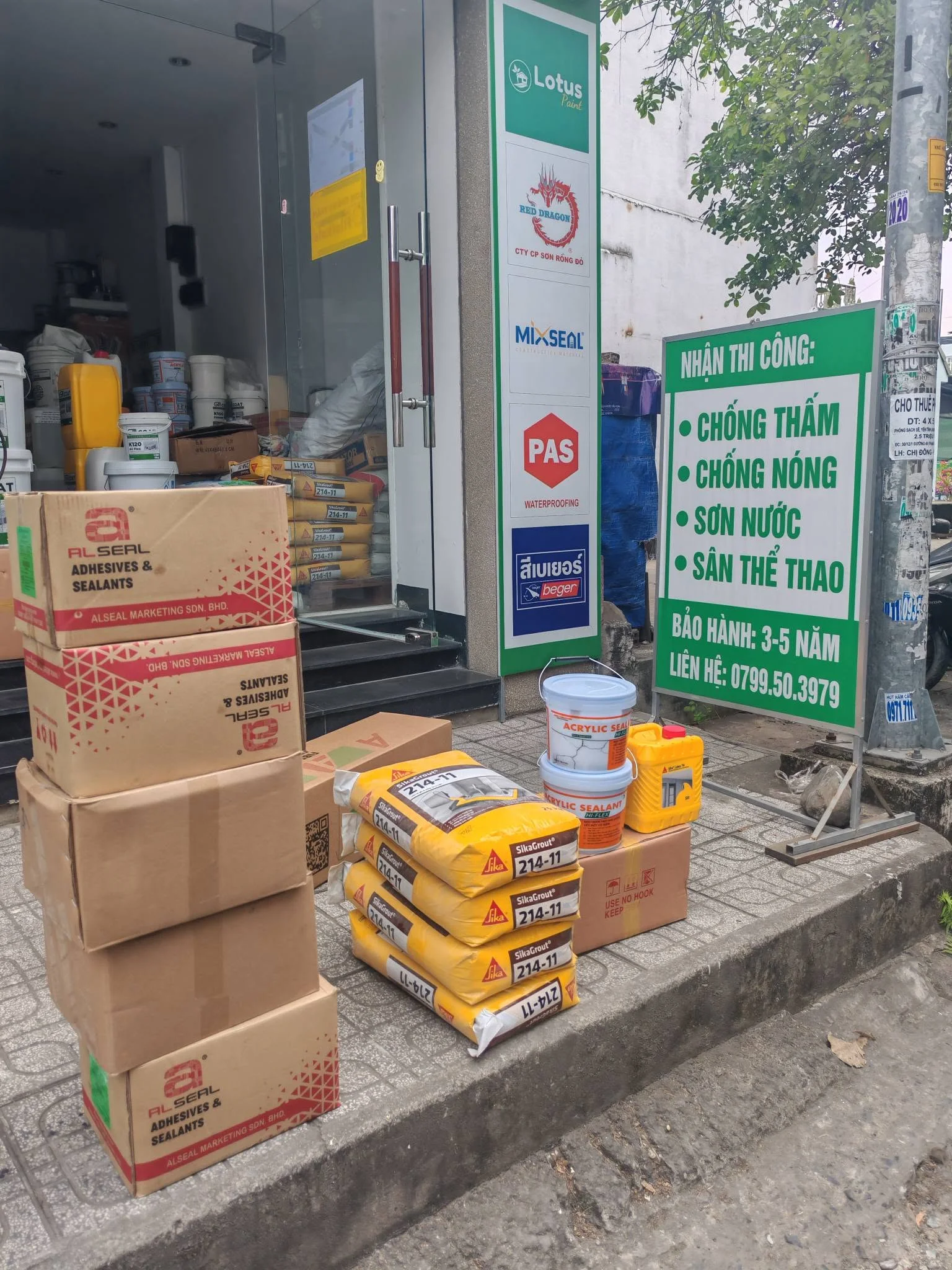 CHỐNG THẤM CHÍNH HÃNG HỒ CHÍ MINH