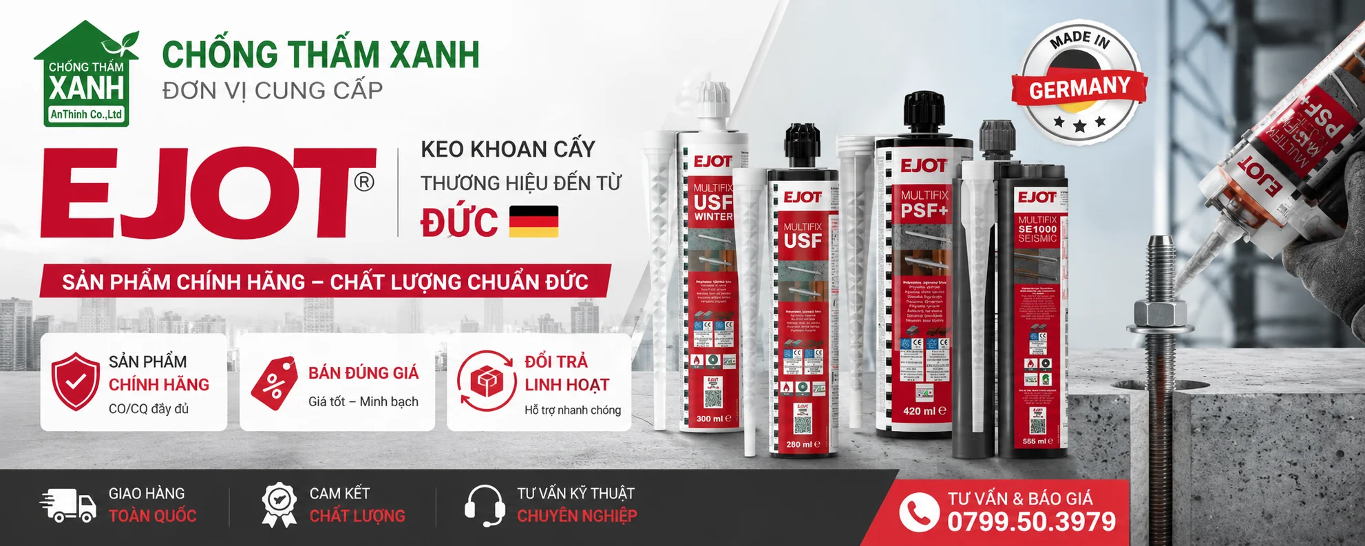 keo khoan cấy EJOT SE1000