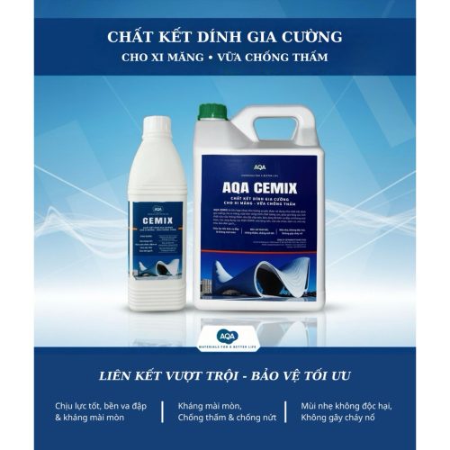 PHỤ GIA CHỐNG THẤM AQA CEMIX