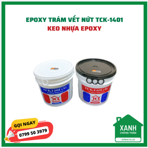 Epoxy trám vết nứt TCK-1401 - keo nhựa Epoxy