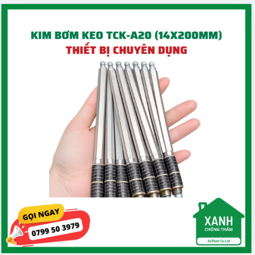 Kim bơm keo TCK-A20 (14x200mm) - thiết bị chuyên dụng