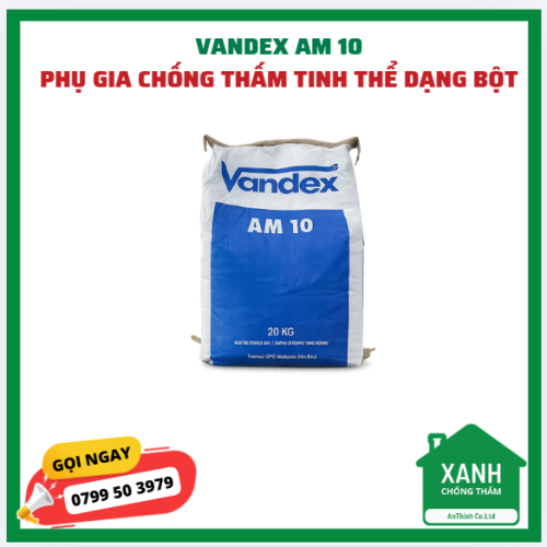 VANDEX AM 10 - phụ gia chống thấm tinh thể dạng bột