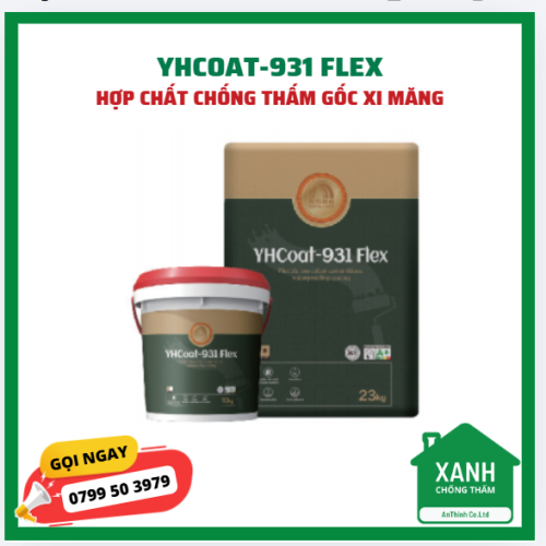 YHCoat-931 Flex - hợp chất chống thấm gốc xi măng