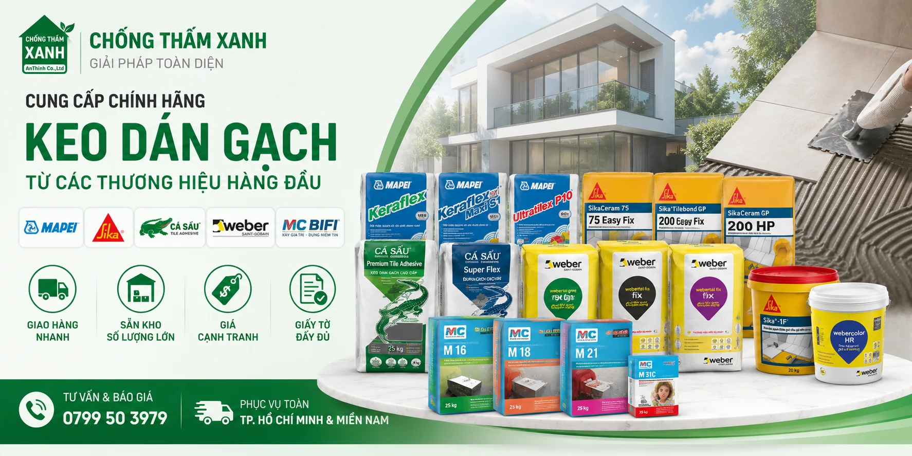 keo dán gạch hồ chí minh