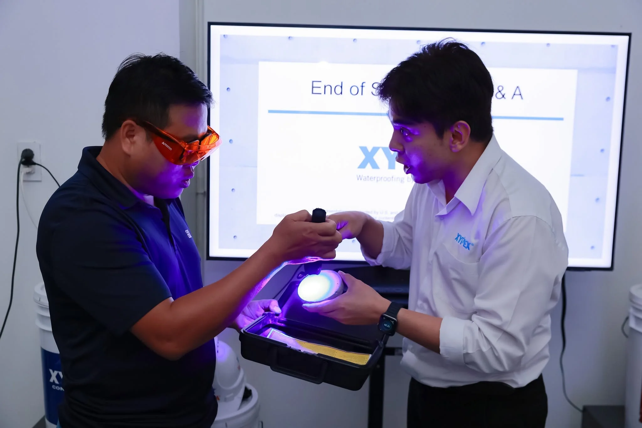 tư vấn kĩ thuật từ xypex thái lan