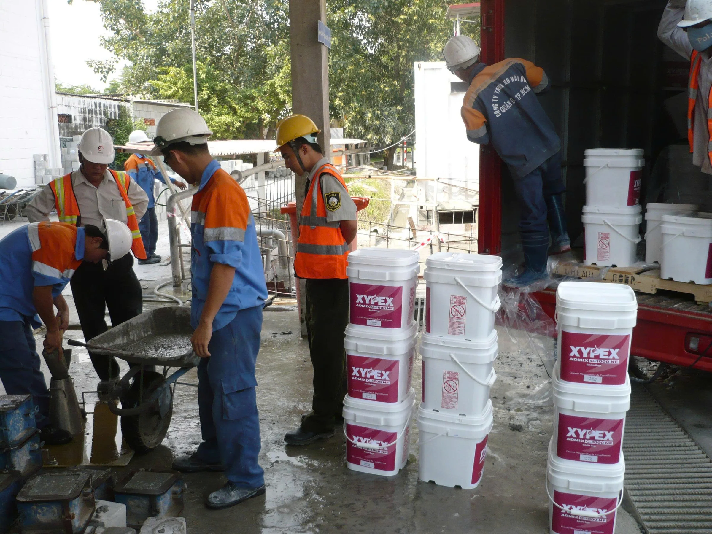 PHÂN PHỐI CHỐNG THẤM XYPEX Ở HỒ CHÍ MINH