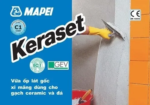 keo dán gạch cho wc keraset