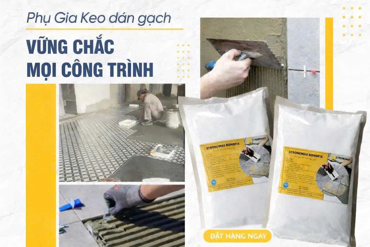 phụ gia trộn keo dán gạch