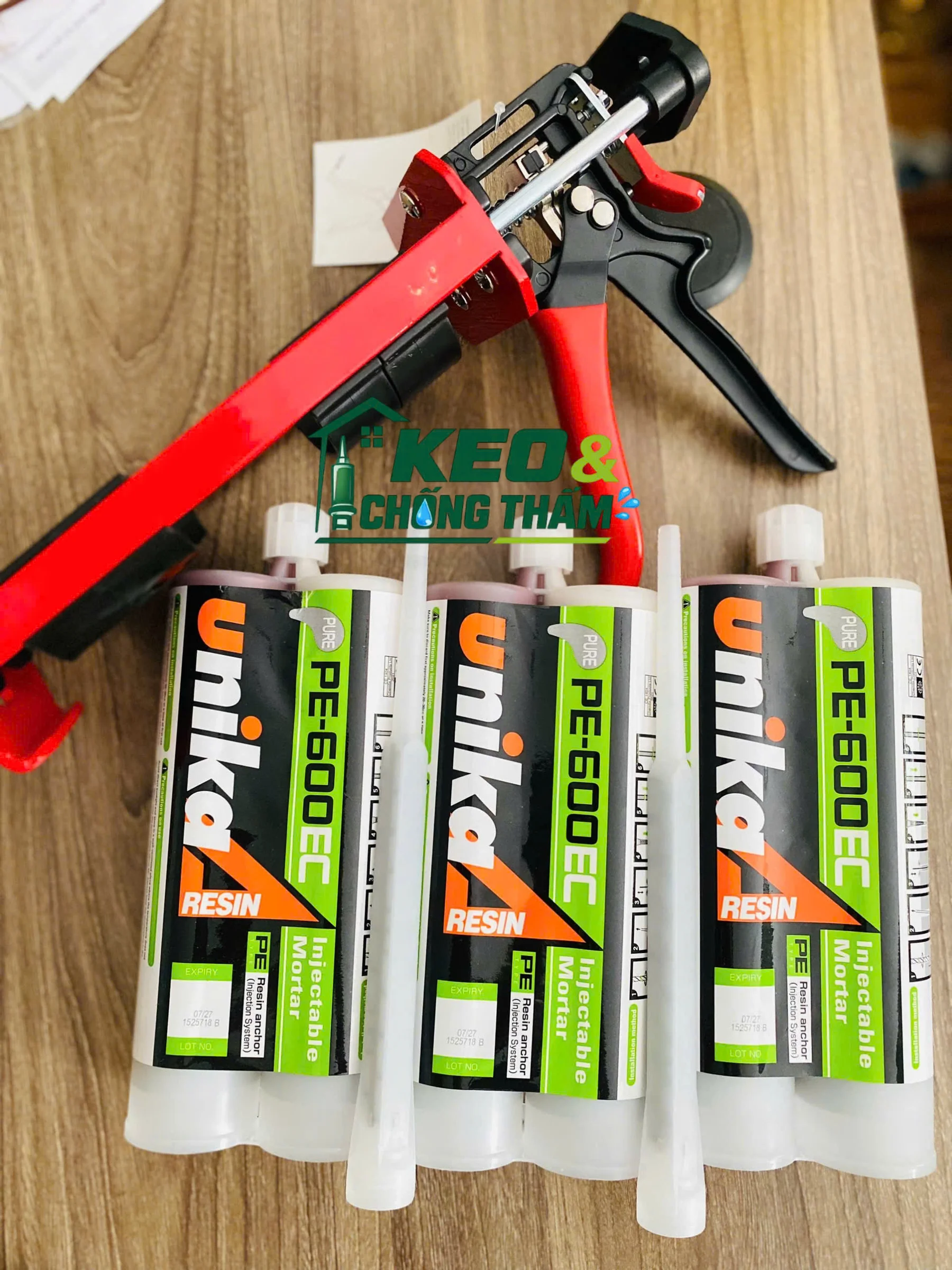 Keo khoan cấy Unika PE600EC