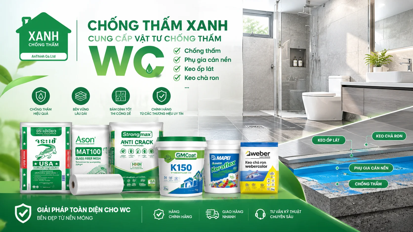 CHỐNG THẤM WC