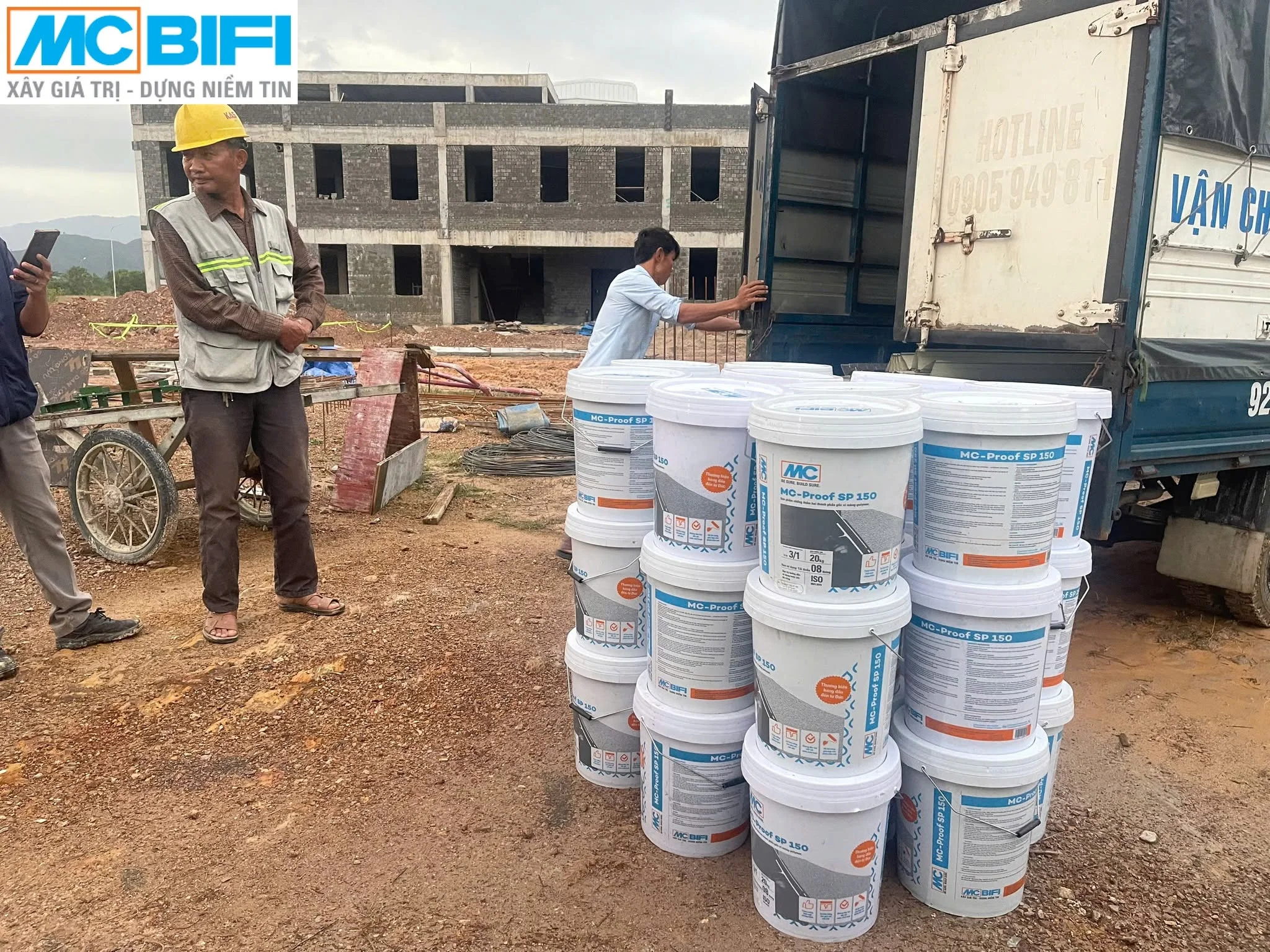 PHÂN PHỐI CHỐNG THẤM MC BIFI DỰ ÁN