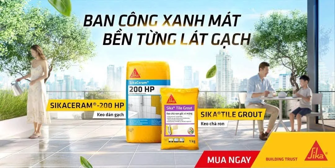 KEO DÁN GẠCH SIKA CERAM 200 HP