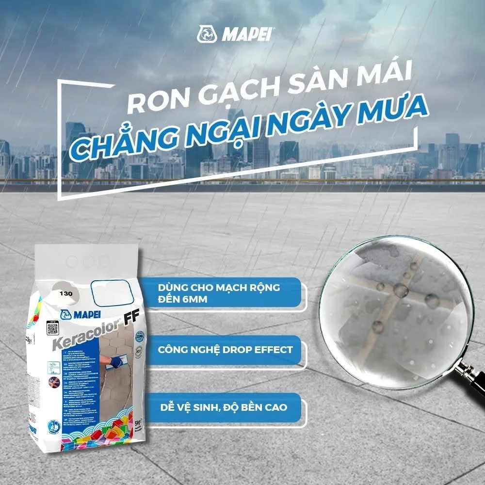 keo chà ron ngoài trời