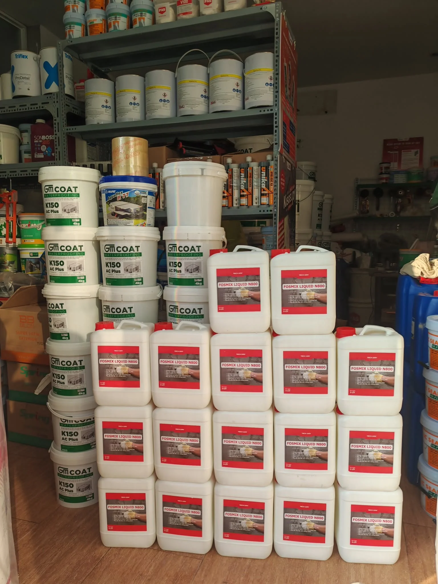 CHỐNG THẤM TECHDRY HỒ CHÍ MINH
